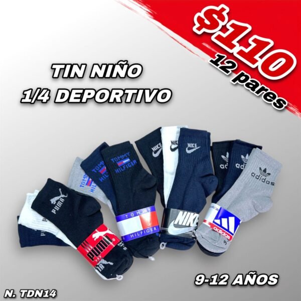 TIN DEPORTIVO NIÑO - Imagen 3