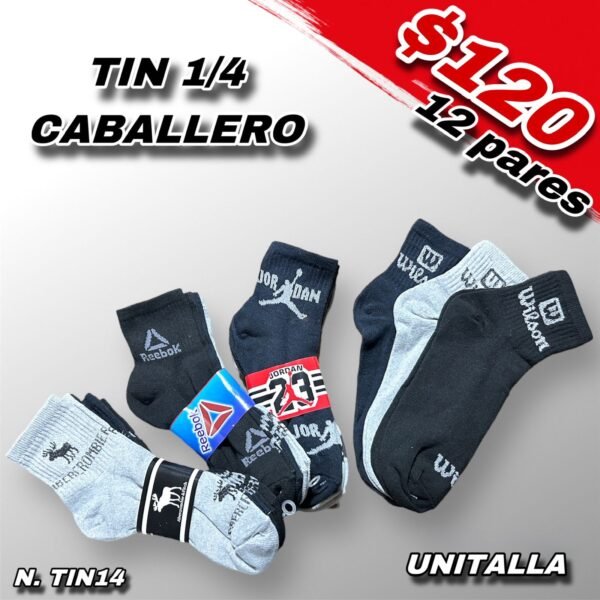 TIN 1/4 DEPORTIVO CABALLERO