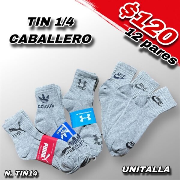 TIN 1/4 DEPORTIVO CABALLERO