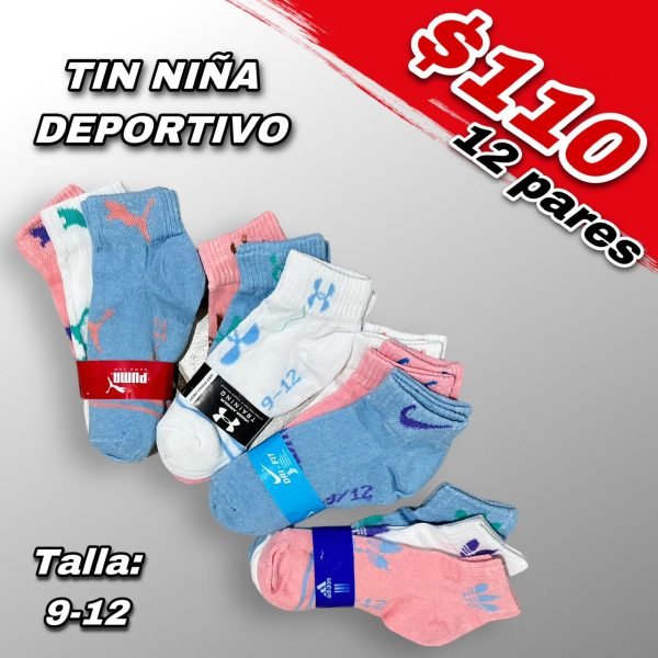 TIN DEPORTIVO NIÑA - Imagen 3