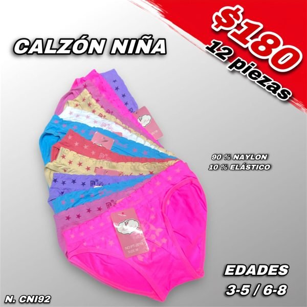 CALZON NIÑA PINK BLACK