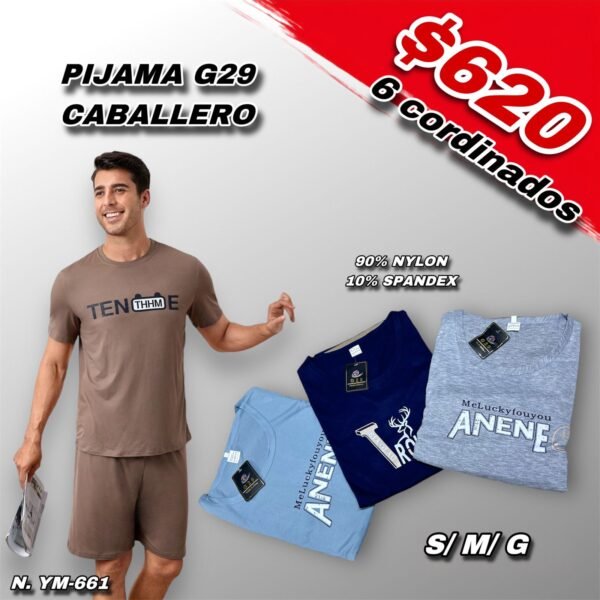 PIJAMA G29 CABALLERO