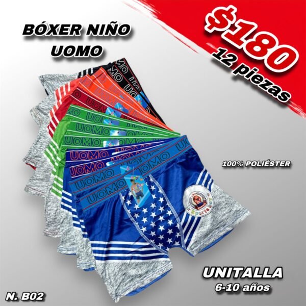 BOXER NIÑO UOMO