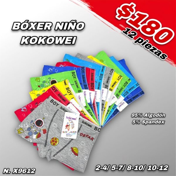 BOXER NIÑO KOKOWEI
