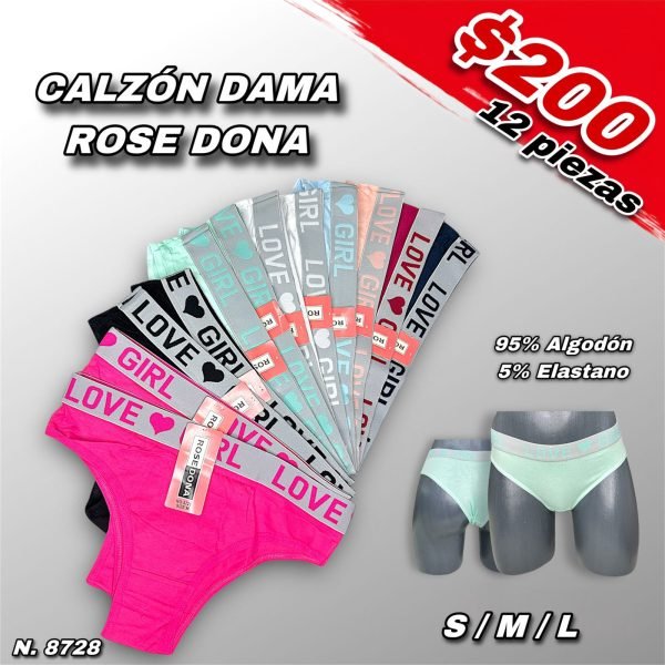 CALZON DAMA ROSE DONA