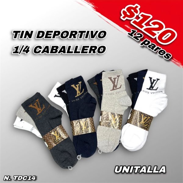 TIN DEPORTIVO 1/4 CABALLERO