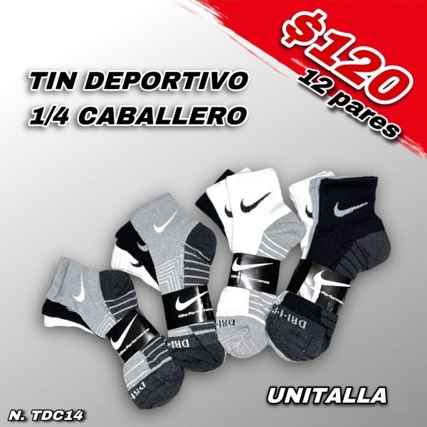 TIN DEPORTIVO 1/4 CABALLERO