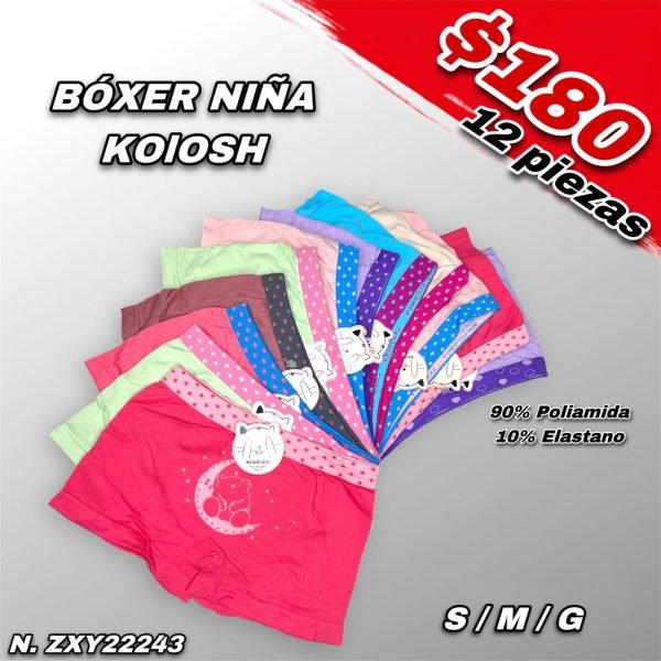 BÓXER NIÑA KOLOSH
