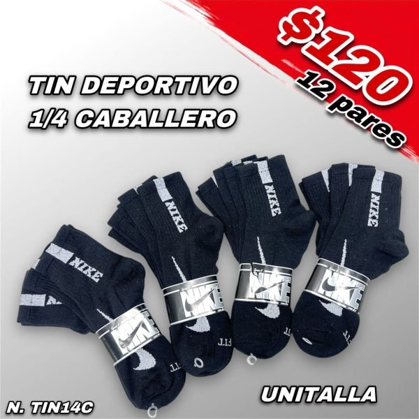 TIN DEPORTIVO 1/4 CABALLERO