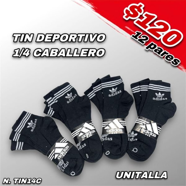 TIN DEPORTIVO 1/4 CABALLERO