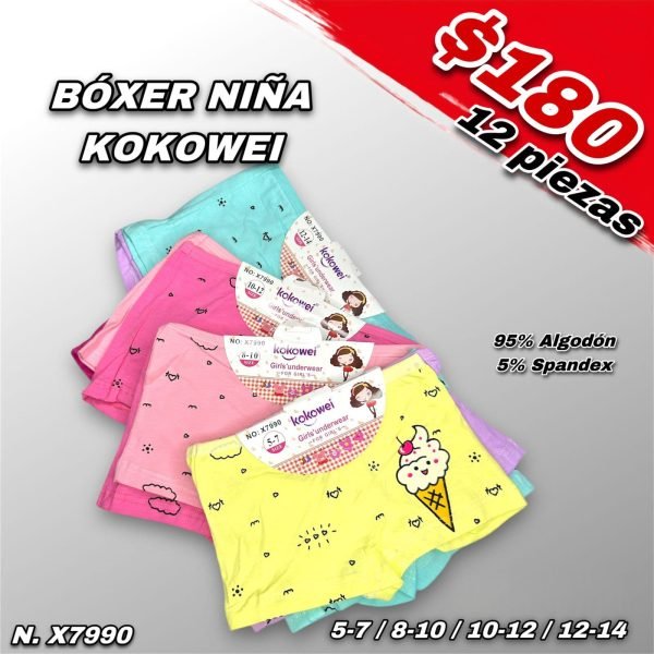BÓXER NIÑA KOKOWEI