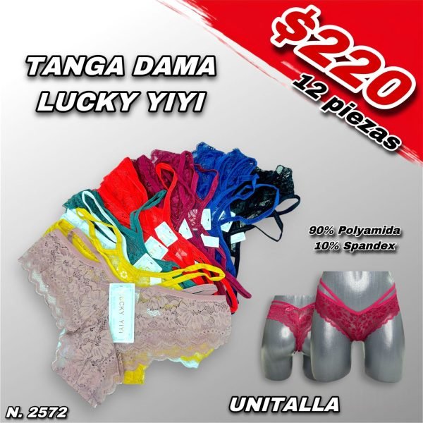 TANGA DAMA LUCKY YIYI