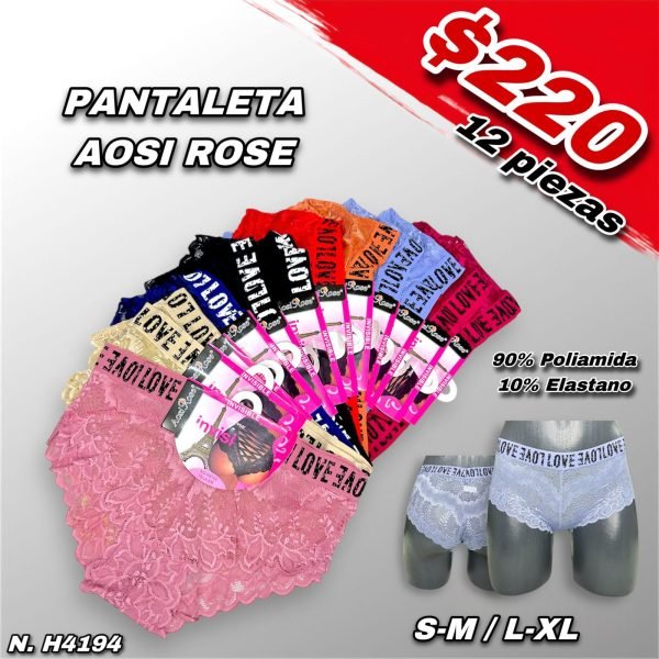 PANTALETA AOSI ROSE