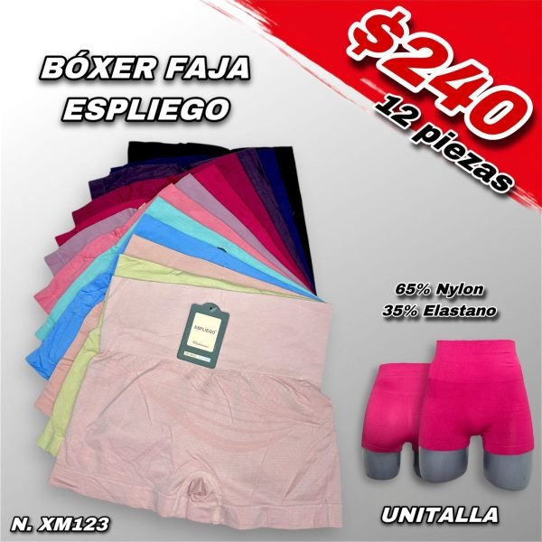 BOXER DAMA ESPLIEGO