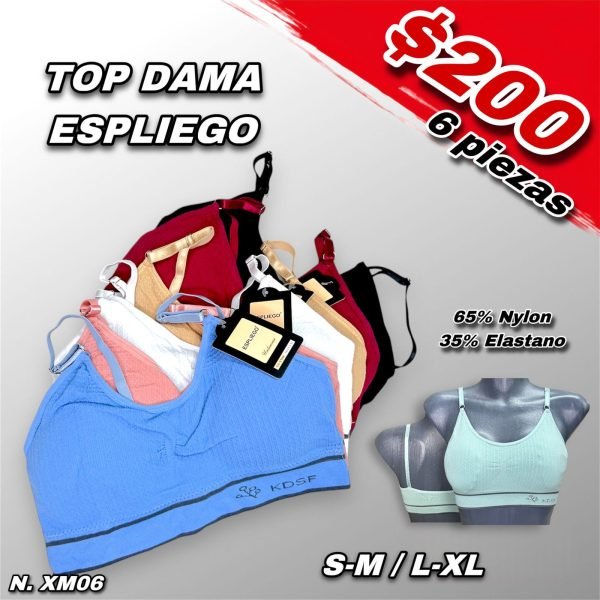 TOP DAMA ESPLIEGO