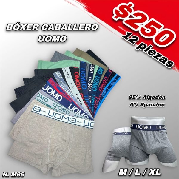 BOXER CABALLERO UOMO