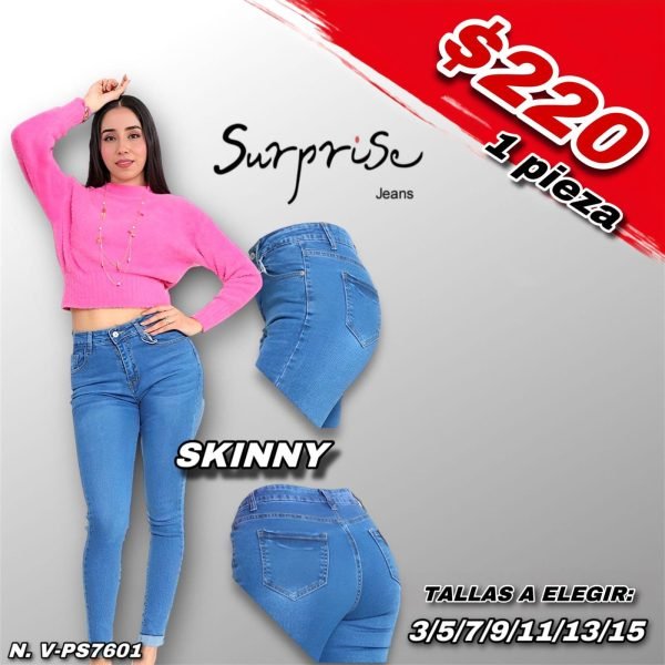 PANTALON SKINNY SURPRISE DAMA