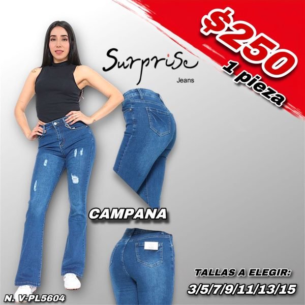PANTALON CAMPANA SURPRISE DAMA
