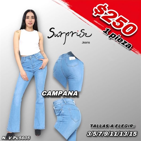 PANTALON CAMPANA SURPRISE DAMA