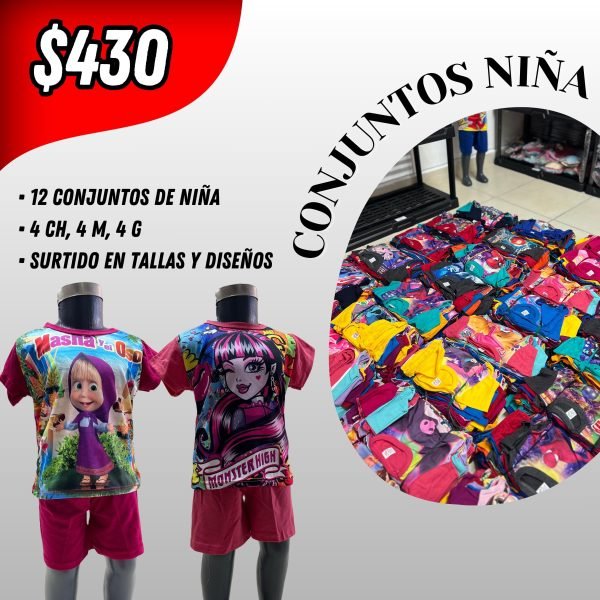 CONJUNTOS ANIMADOS NIÑA