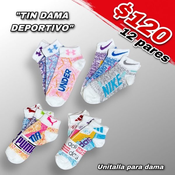 CALCETIN DAMA DEPORTIVO