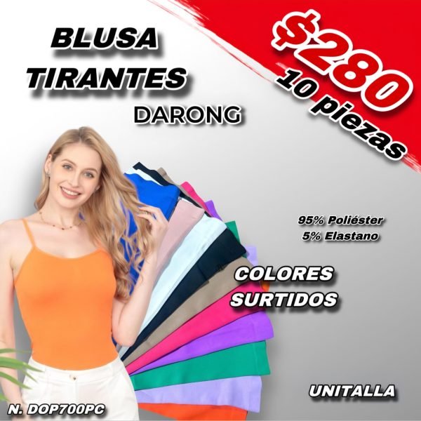 BLUSA TIRANTE DARONG