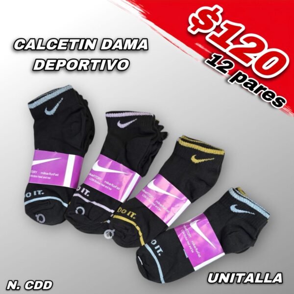 CALCETIN DAMA DEPORTIVO