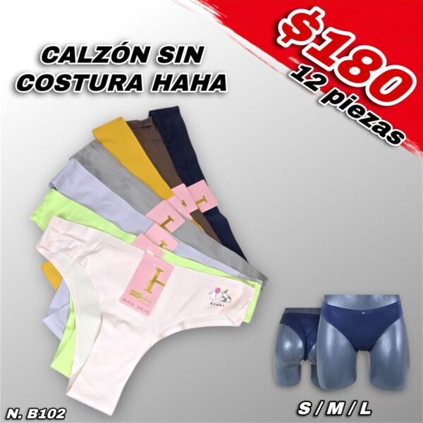 CALZÓN SIN COSTURA HAHA