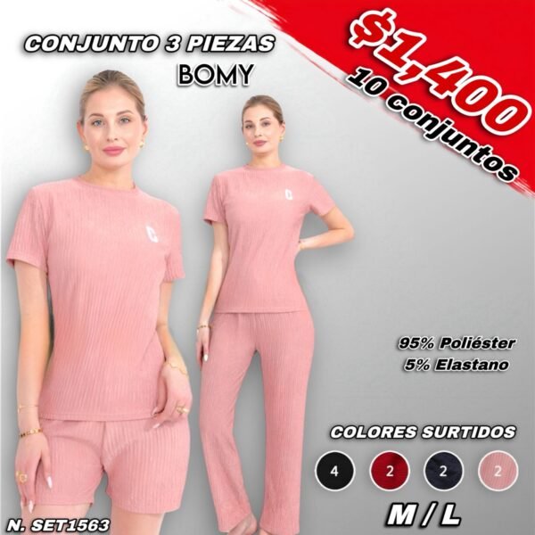 CONJUNTOS 3 PIEZAS BOMY