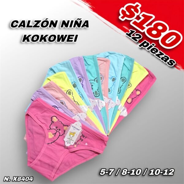 CALZÓN NIÑA KOKOWEI