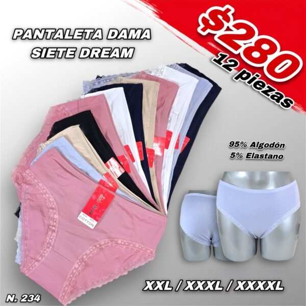 PANTALETA DAMA SIETE DREAM