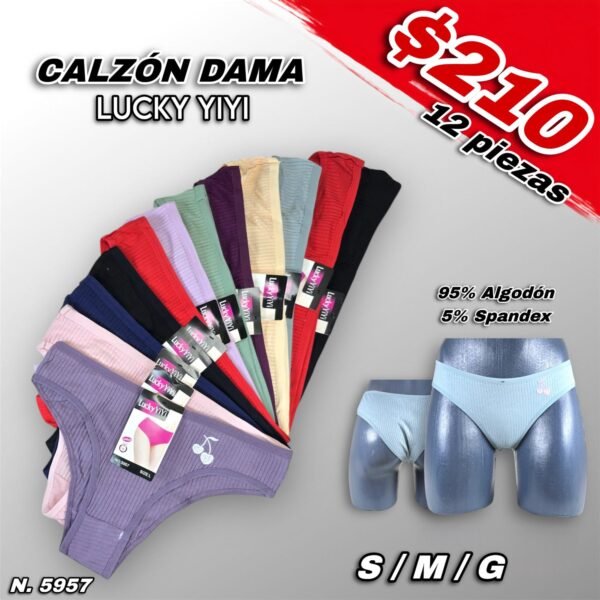 CALZÓN DAMA LUCKY YIYI