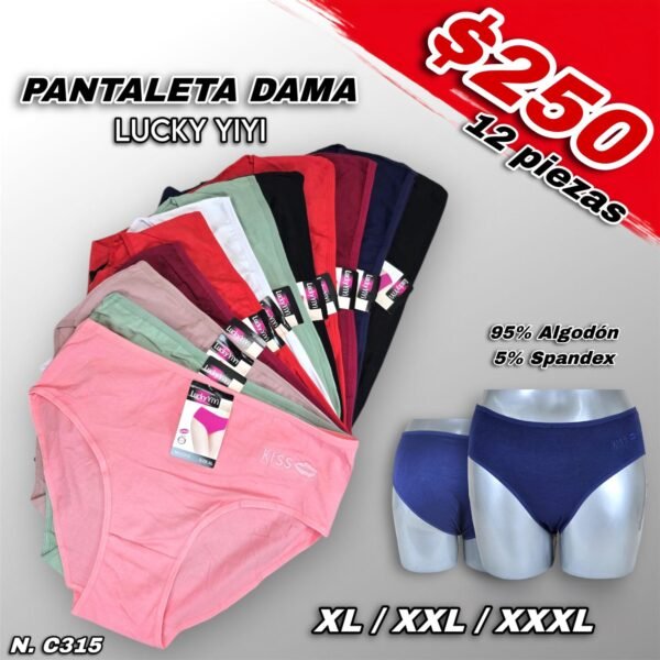 PANTALETA DAMA LUCKY YIYI