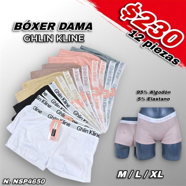 BÓXER DAMA GHLIN KLINE