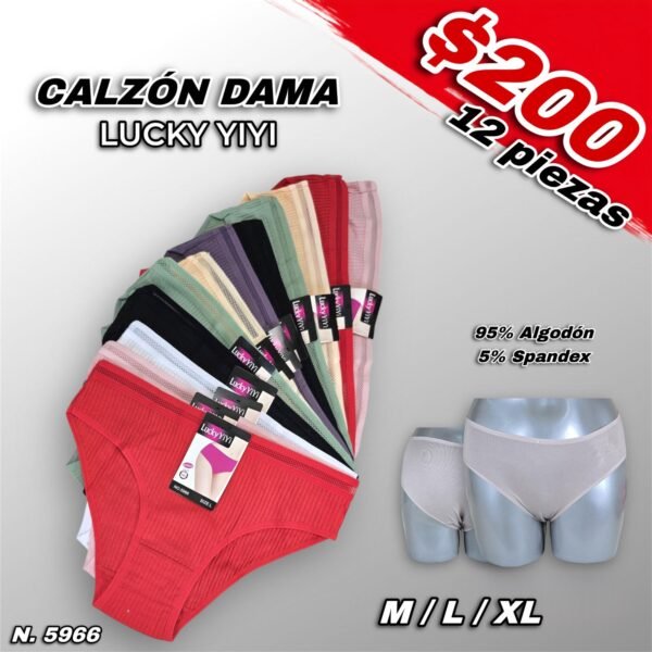 CALZÓN DAMA LUCKY YIYI