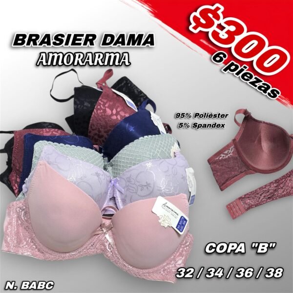 BRASIER DAMA AMORARMA COPA "B"
