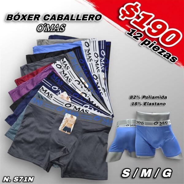 BÓXER CABALLERO O'MAS