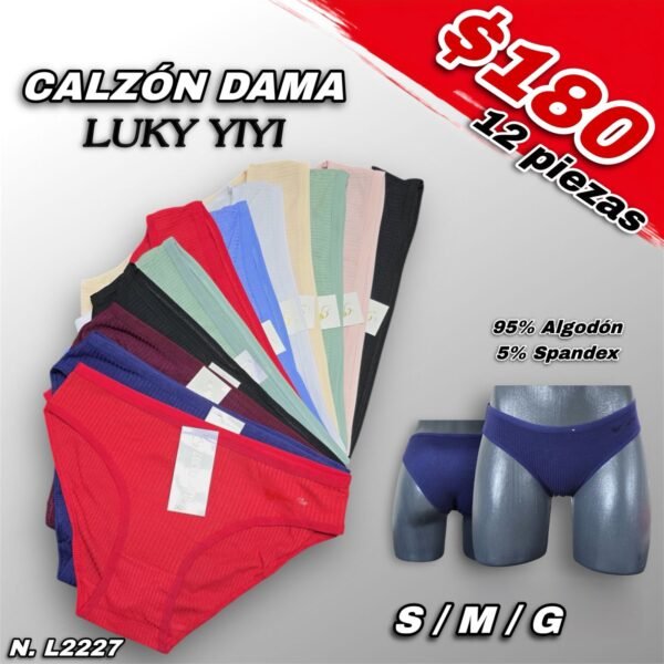 CALZÓN DAMA LUKI YIYI