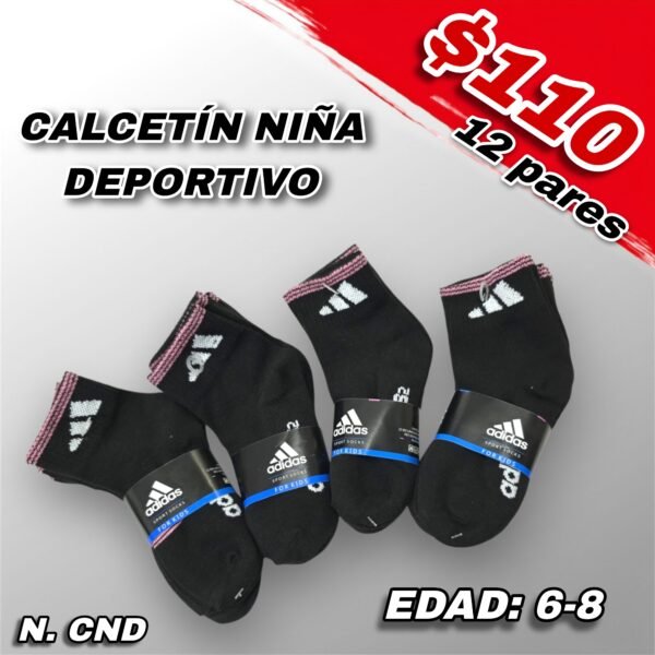 CALCETÍN DEPORTIVO NIÑA