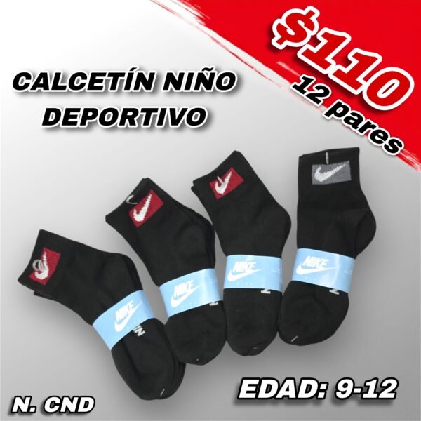 CALCETÍN DEPORTIVO NIÑO