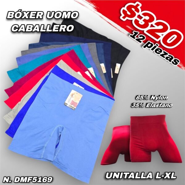 BÓXER LARGO CABALLERO UOMO
