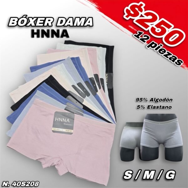 BÓXER DAMA HNNA