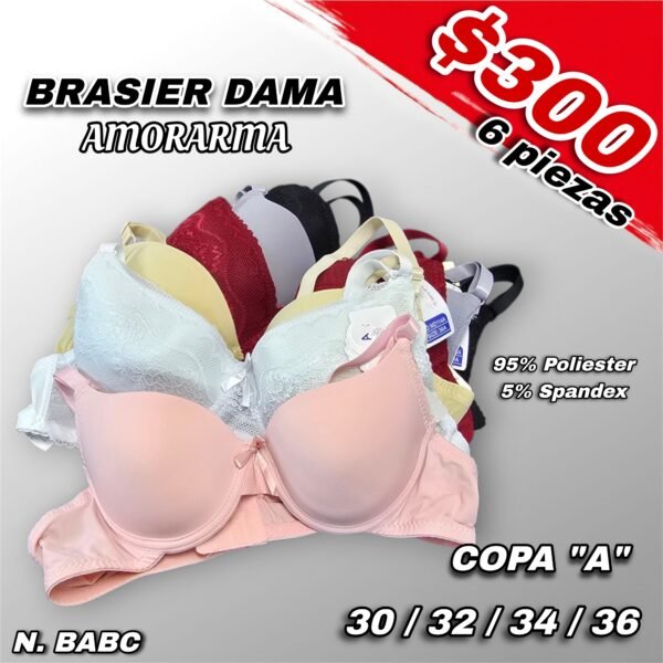 BRASIER DAMA AMORARMA COPA "A"