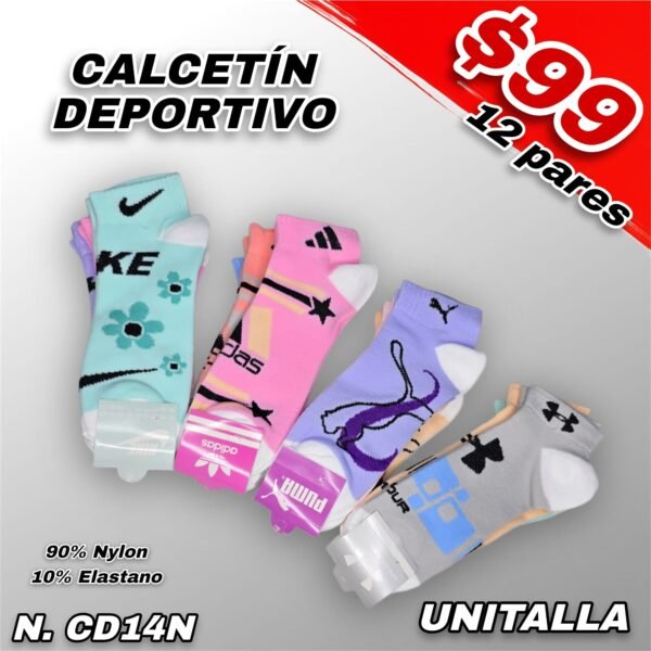CALCETÍN DEPORTIVO DAMA