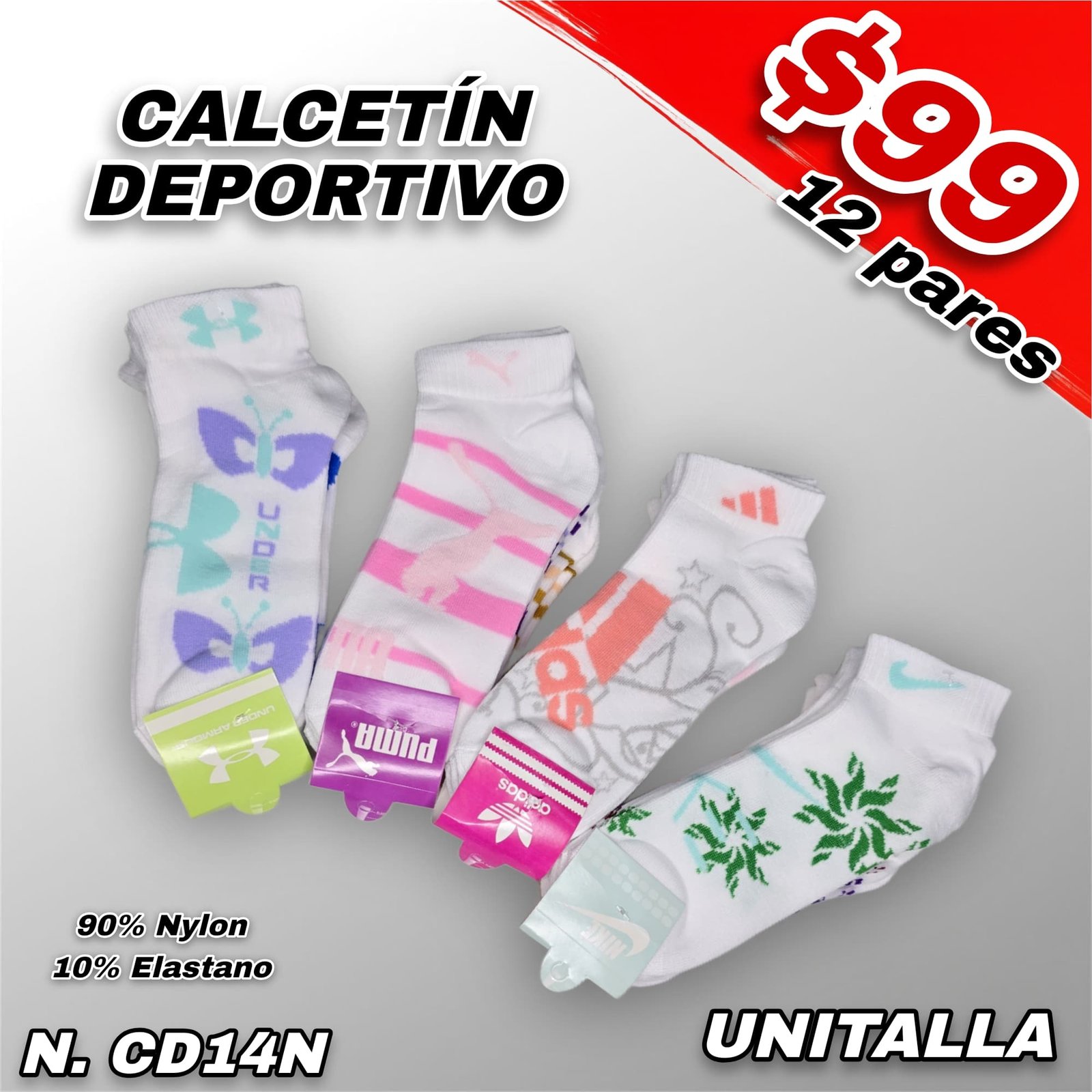 CALCETÍN DEPORTIVO DAMA