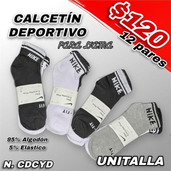 CALCETÍN DEPORTIVO DAMA