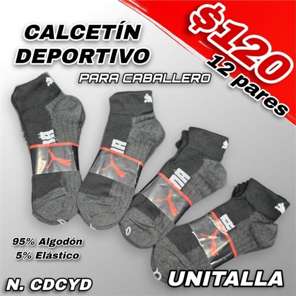 CALCETÍN DEPORTIVO CABALLERO