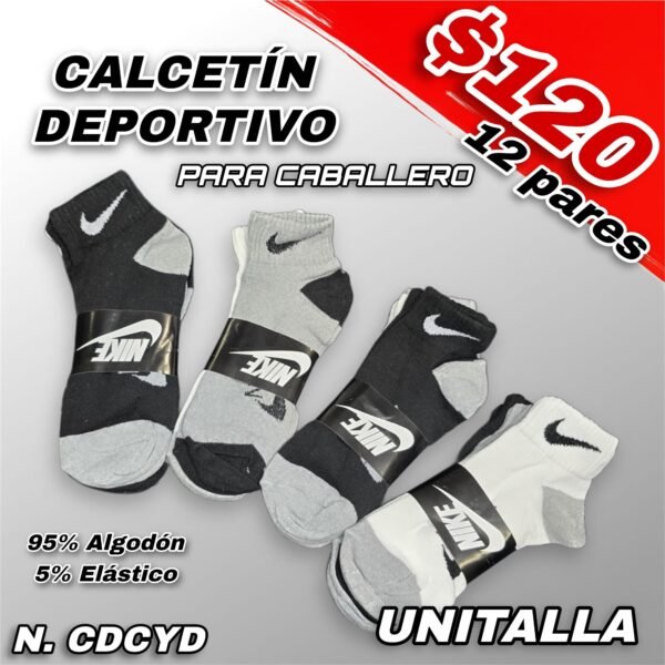 CALCETÍN DEPORTIVO CABALLERO