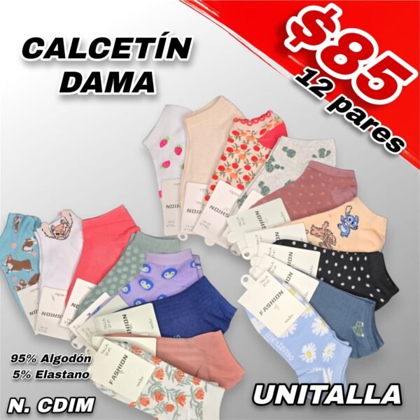 CALCETÍN DAMA IMPORTACIÓN