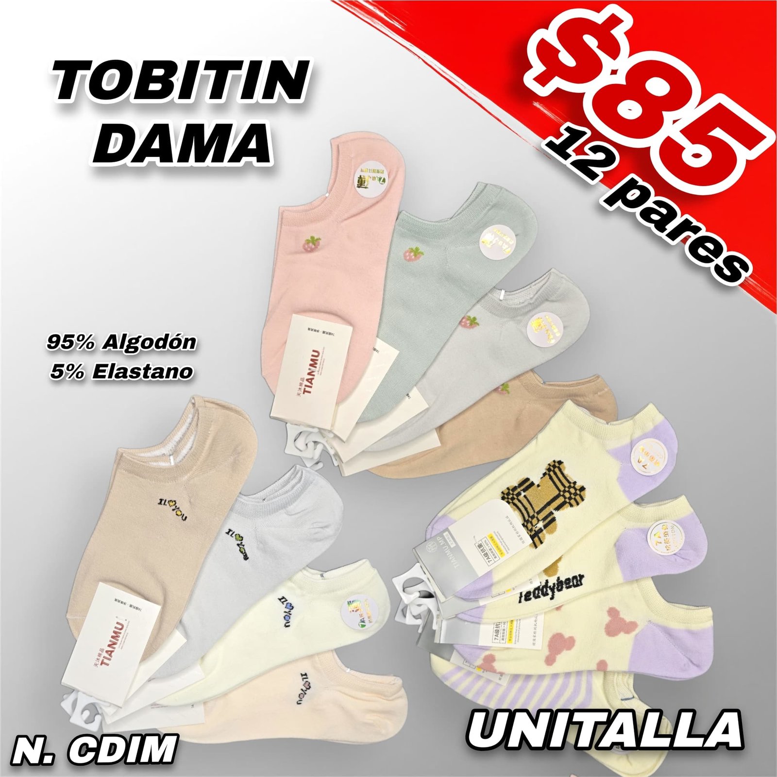 TIBITIN DAMA IMPORTACIÓN